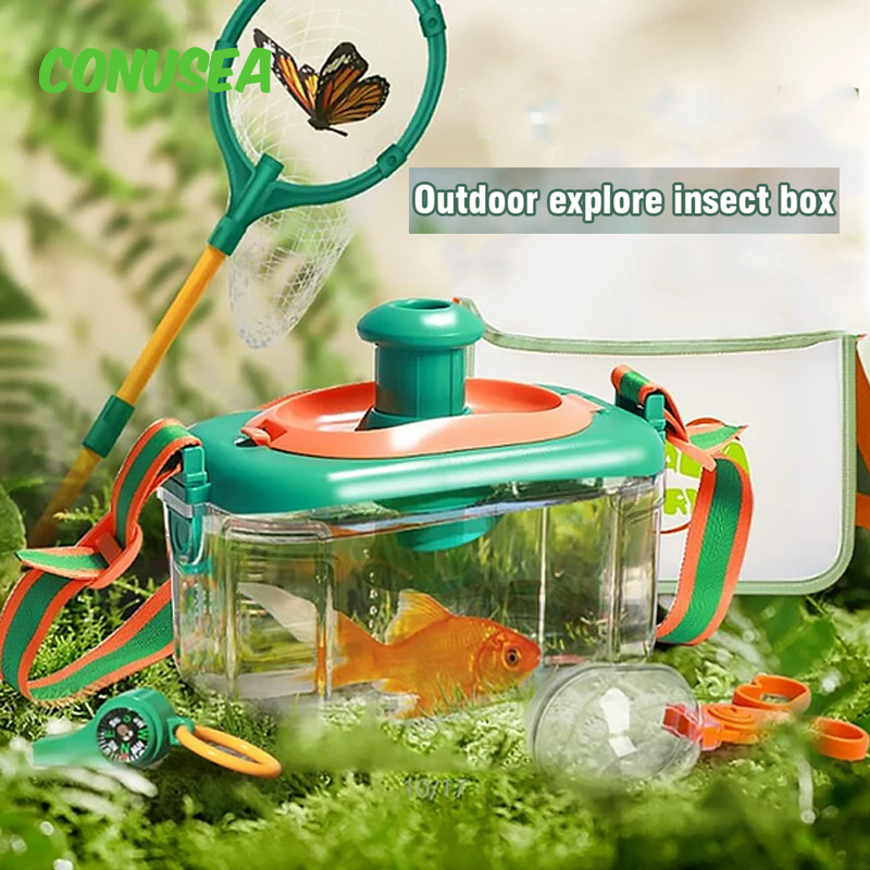 Outdoor Adventure Activities For Kids - 子供用昆虫蝶キャッチャー 子供用アウトドアアクティビティおもちゃ 教育冒険探検おもちゃ エクスプローラーキット 子供用