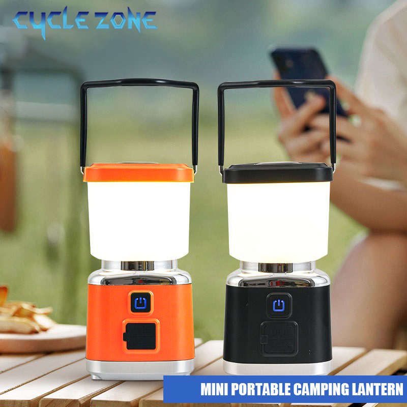 Outdoor Adventure Inc - ポータブルキャンプライト TYPE-C 充電式調光可能吊り下げテントランタンナイトライト屋外キャンプ釣り緊急照明