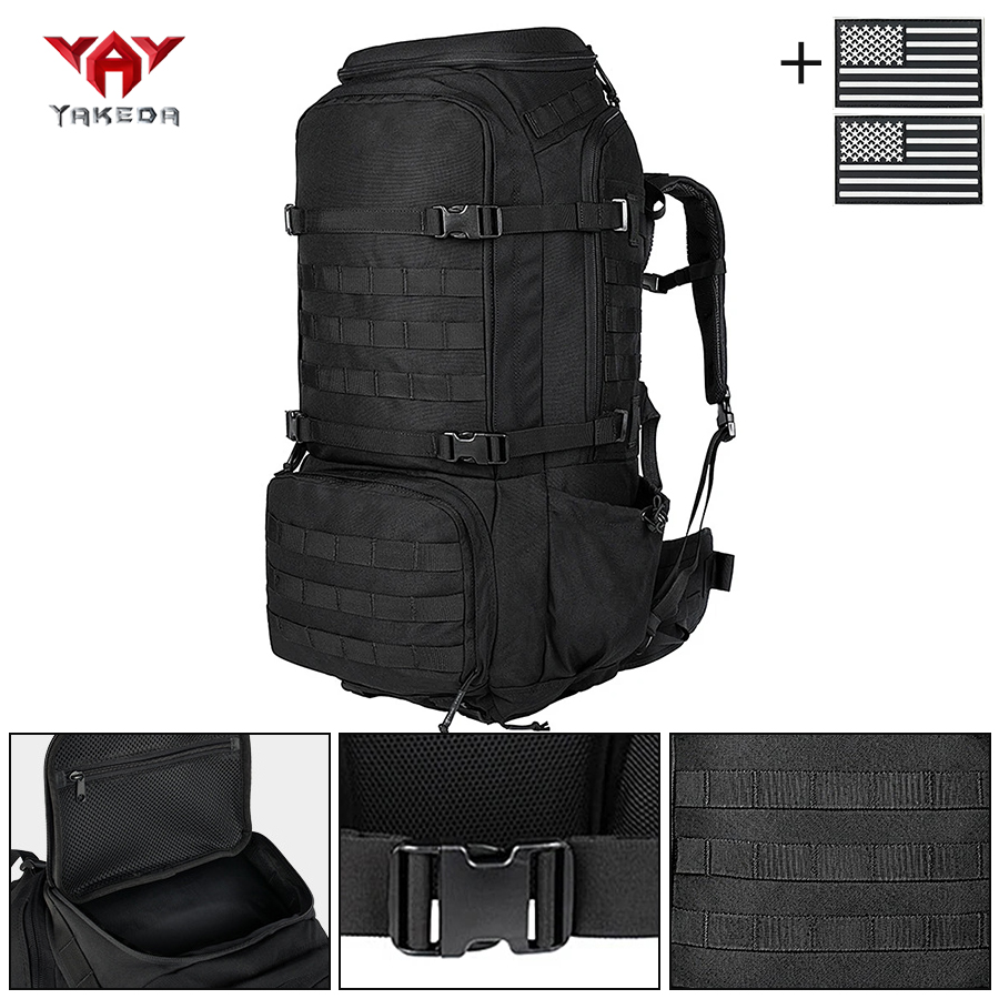 YAKEDA 70L アウトドア大容量バックパック アドベン - Adventure Outdoor Equipment のレビューと価格