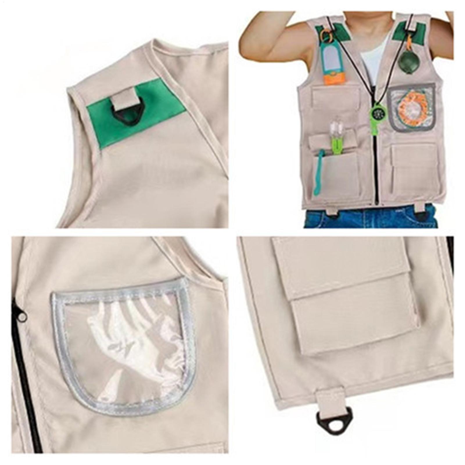 サファリキッズアウトドアエクスプローラーキット、カーゴベスト - Outdoor Adventure Activities For Kids のレビューと価格