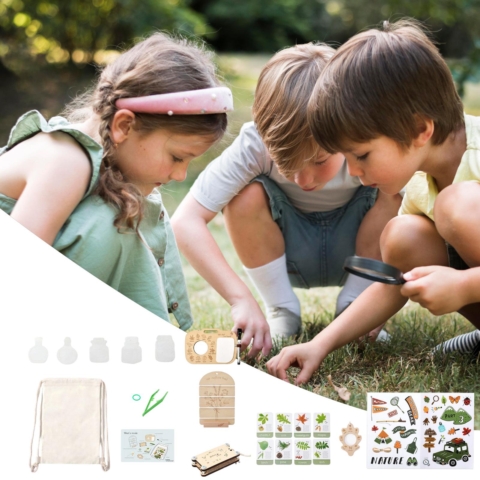 キッズネイチャーキット 植物観察遊びアクティビティ 子供向け - Outdoor Adventure Activities For Kids のレビューと価格