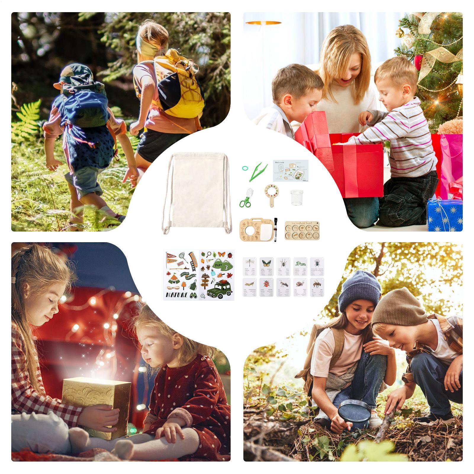 キッズネイチャーキット 植物観察遊びアクティビティ 子供向け - Outdoor Adventure Activities For Kids のレビューと価格