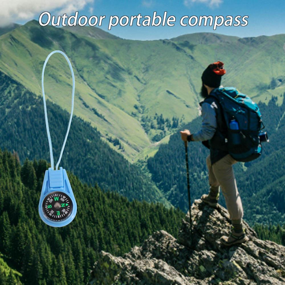 防水ミニサバイバルコンパス多機能ポータブルポケットコンパスク - Outdoor Adventure Guide のレビューと価格