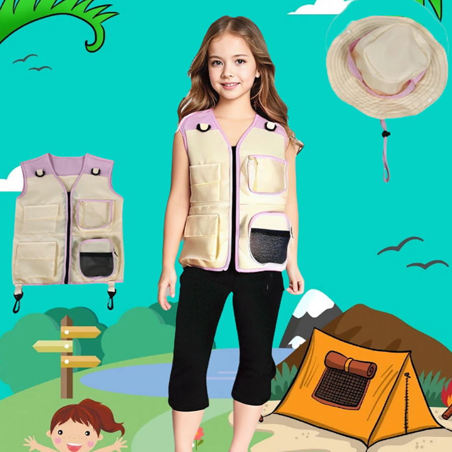 子供のための変装と帽子,よだれかけと帽子,複数のポケット,ア - Outdoor Adventure Activities For Kids のレビューと価格