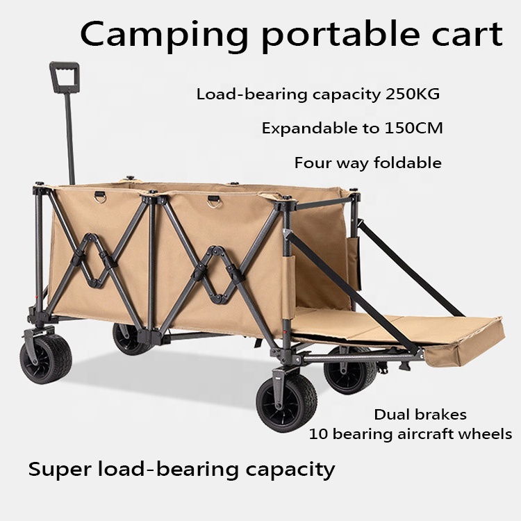 2025年新登場 多機能トロリー ポータブル折りたたみ式キャ - Adventure Outdoor Equipment のレビューと価格