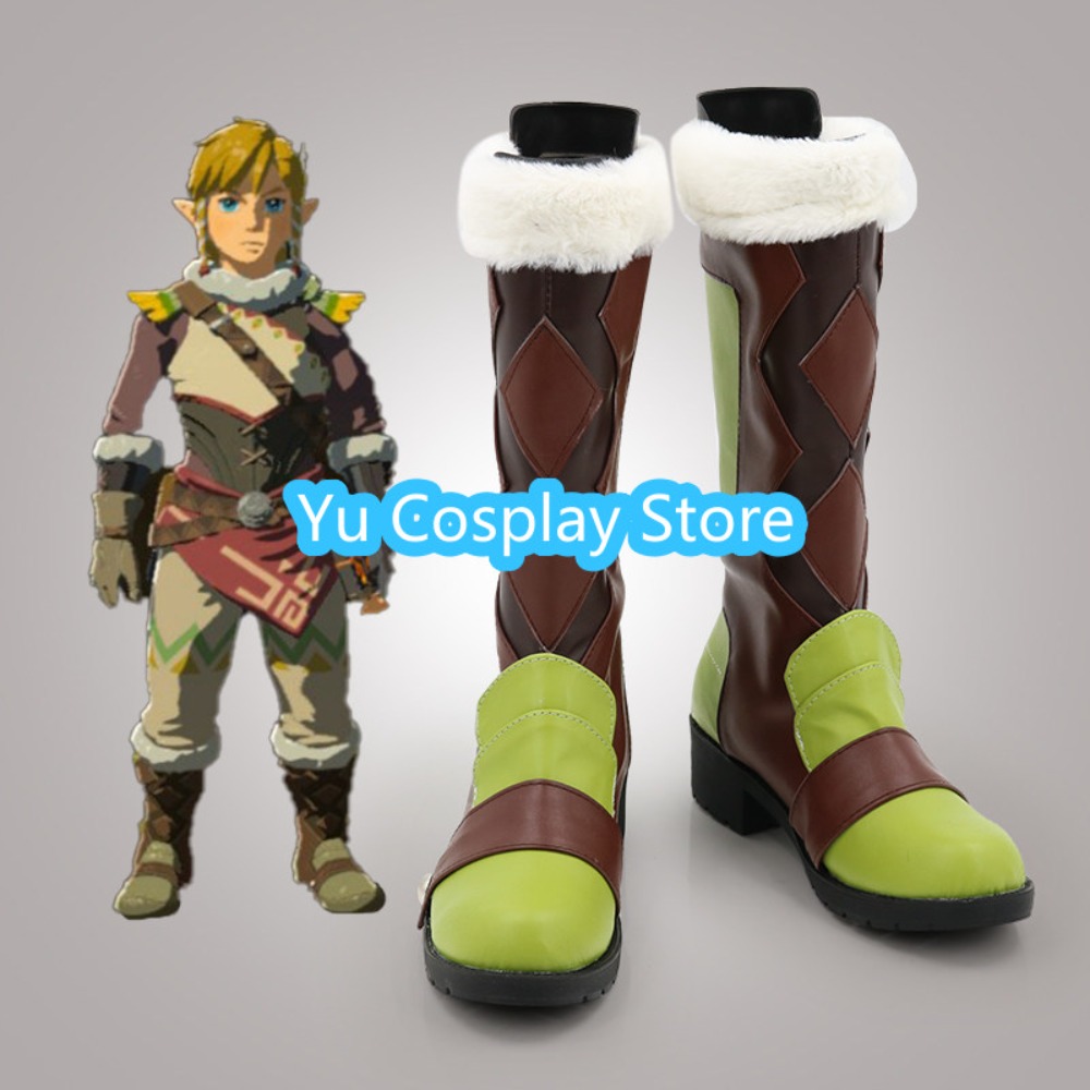 リンクコスプレブーツゲーム用正確なリンクシューズ、屋外アドベ - Outdoor Adventure Exhibition のレビューと価格