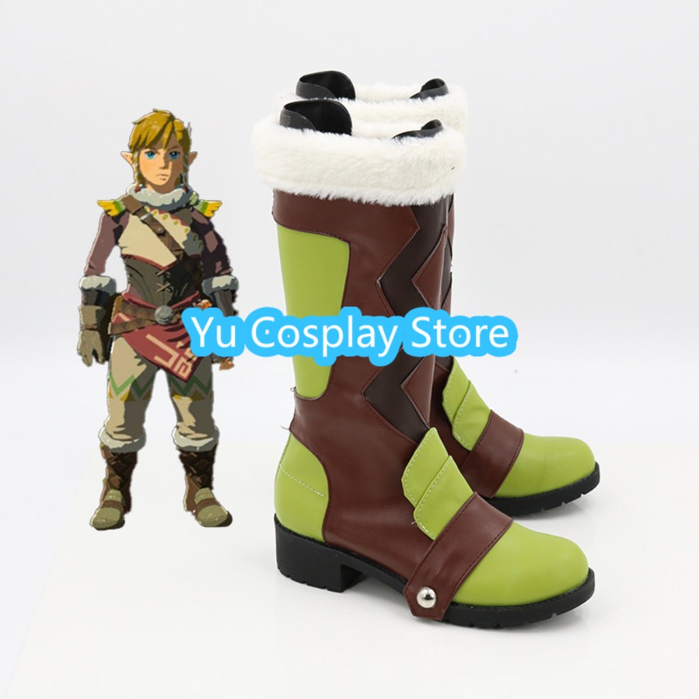 リンクコスプレブーツゲーム用正確なリンクシューズ、屋外アドベ - Outdoor Adventure Exhibition のレビューと価格