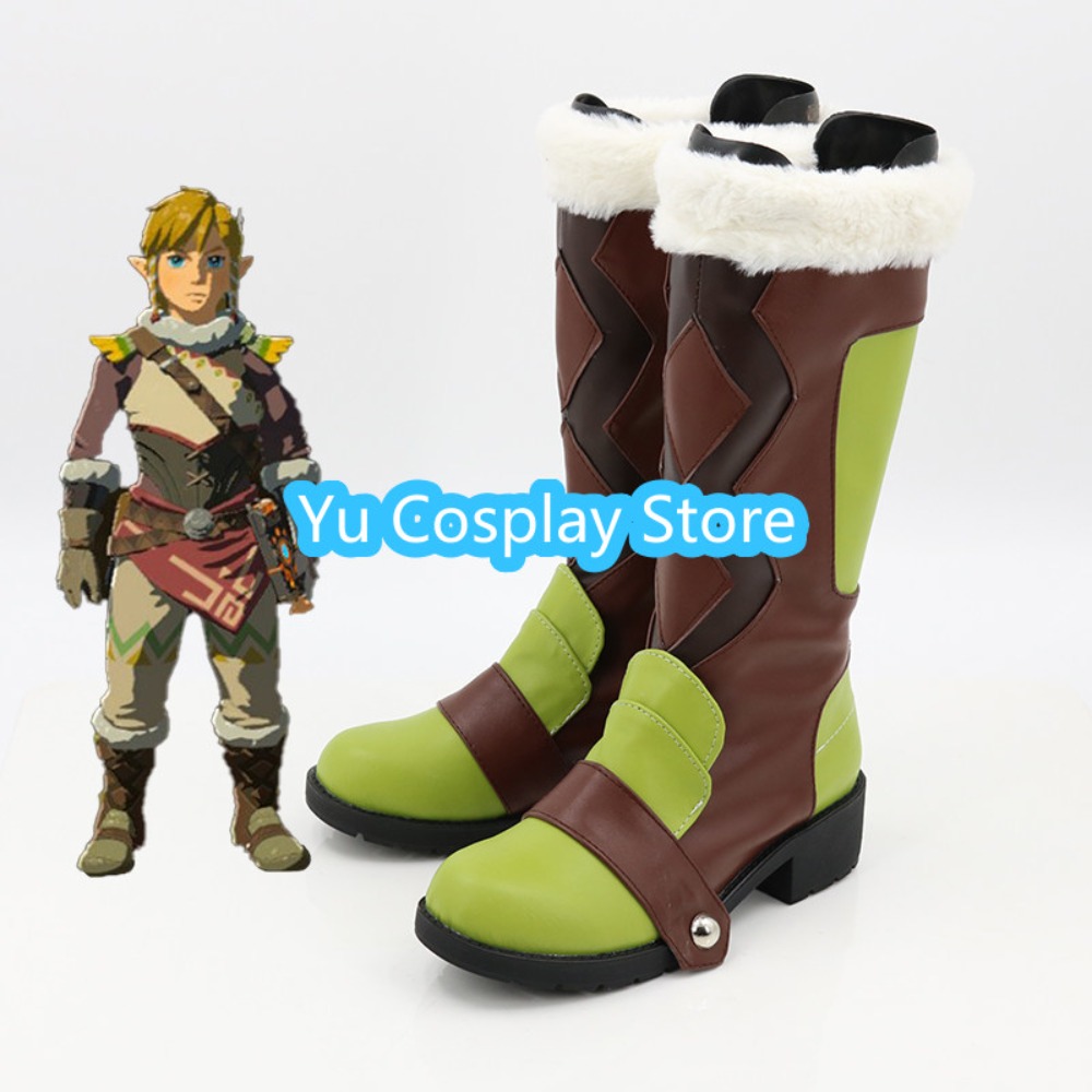 リンクコスプレブーツゲーム用正確なリンクシューズ、屋外アドベ - Outdoor Adventure Exhibition のレビューと価格