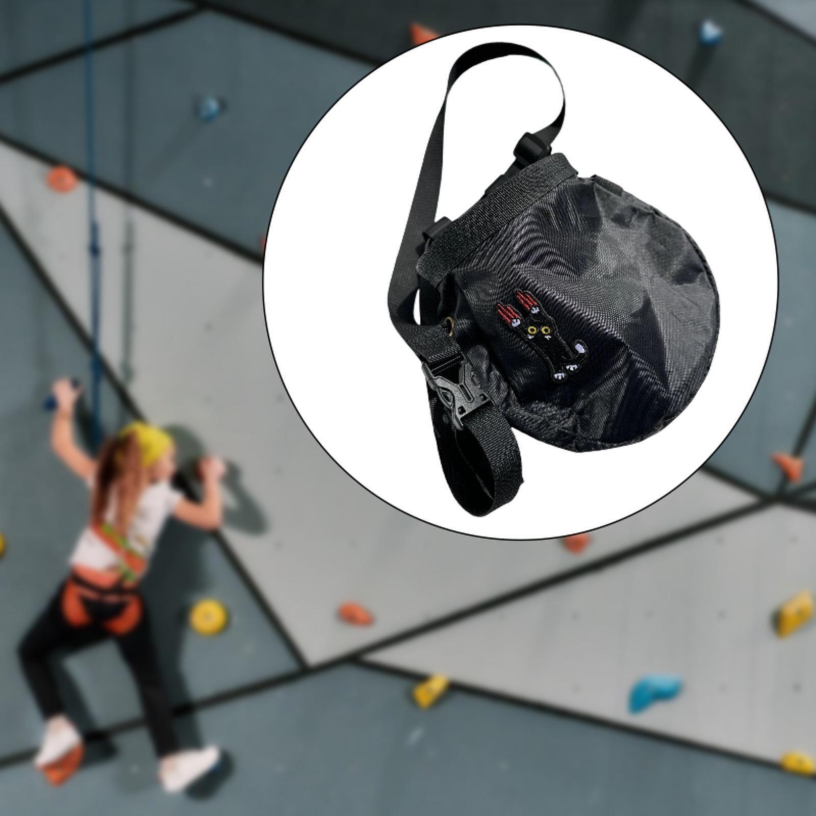 ファブリックプラッシュロッククライミングチョークバッグ、耐久 - Adventure Outdoor Equipment のレビューと価格