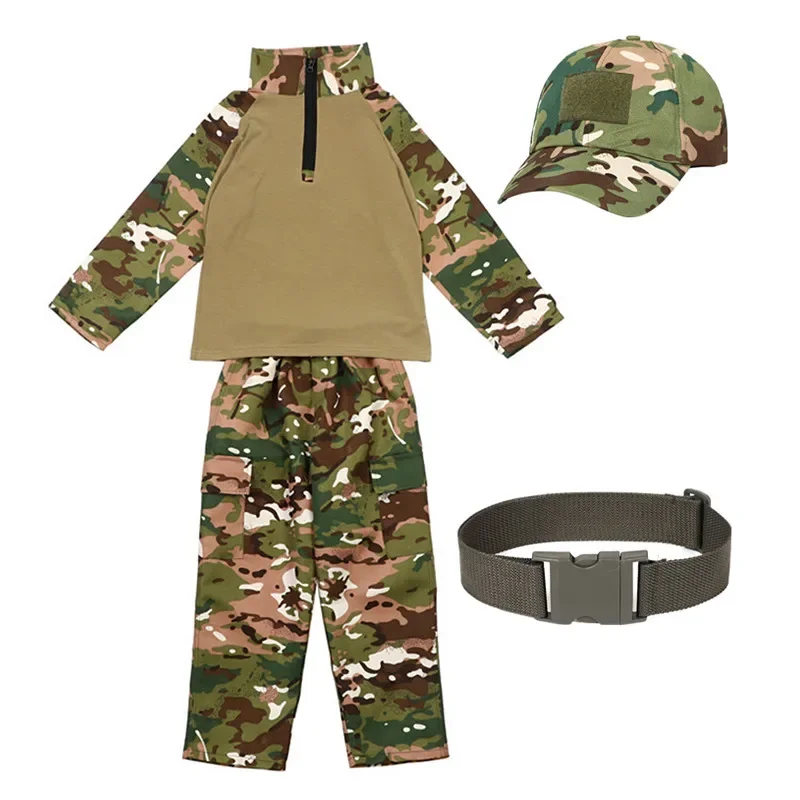 子供大人迷彩カエル衣装サマーキャンプコスチュームスタンドカラ - Outdoor Adventure With Kids のレビューと価格