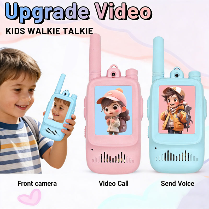 2個セット 子供用ビデオトランシーバー 充電式 室内・屋外用 - Outdoor Adventure With Kids のレビューと価格